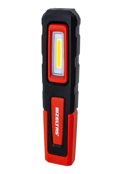 İzeltaş Cob Led Şarjlı Küçük Boy Çalışma Lambası 200 Lm Kırmızı - Siyah