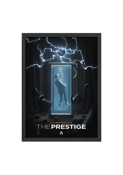 The Prestige Siyah Ahşap Çerçeveli Poster, Film Duvar Tablosu