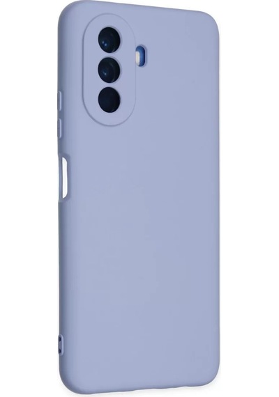 Newface Huawei Nova Y70 Kılıf Nano İçi Kadife Silikon - Lila