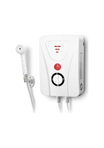 King K7101 Erman Elektrikli Şofben / 7500w Güç, 3 Kademeli Isı, Ipx4 Su Koruma