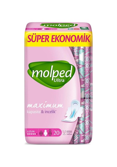 Ultra Anatomik Uzun Ped Süper Eko 20 Adet