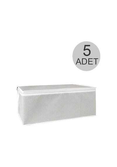 Antrasit Çizgili 5 Adet Döşek 120x50x50cm Boyutlu Ekstra Dayanıklı Hurç Gri