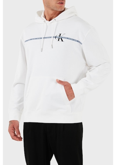 Calvin Klein Erkek Sweat Lv04rc289g Yaf Beyaz Beyaz