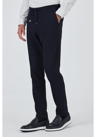 İmza Koyu Lacivert Esnek Lastikli Yandan Cepli Casual Comfort Fit Jogger Pantolon 1003250210 Koyu Lacivert İmza Koyu Lacivert Esnek Lastikli Yandan Cepli Casual Comfort Fit Jogger Pantolon 1003250210 Koyu Lacivert