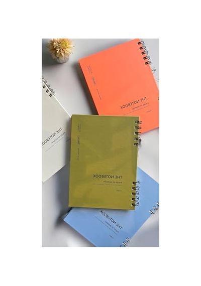 A5 Çizgisiz Defter, 80 Yaprak, 4 Renk Seçeneği İle