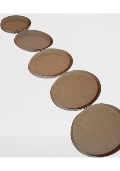 Tr Hobi Adn 90245 Dekoratif Oval Tepsi Pano 5 Adet Cnc Kesim Ahşap Mdf Ham El Yapım Genel