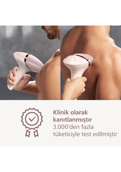 Lumea Ipl 8000 Serisi Brı945/00, Evde Lazer Epilasyon, Vücut Ve Yüz İçin 2 Başlık, Çanta