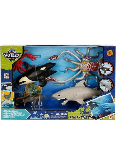Okyanus Hayvanları Seti 90540 Kalamarlı Set