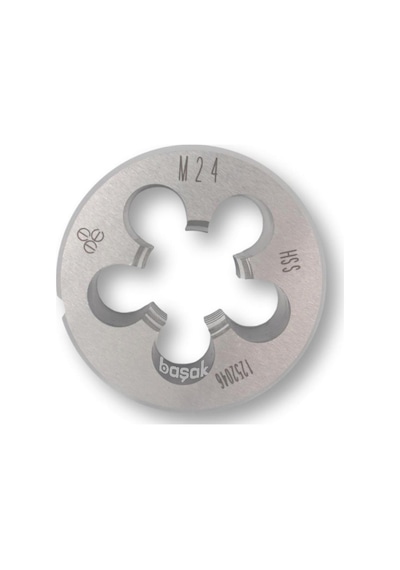 Mte M24 X 3 Pafta Normal Vidalı Hss Dın 223/b