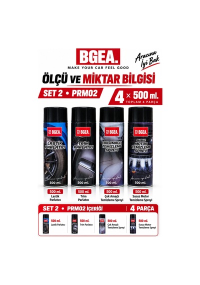 Bgea Premium 3 Lü Detay Ve Parlatma Seti 5