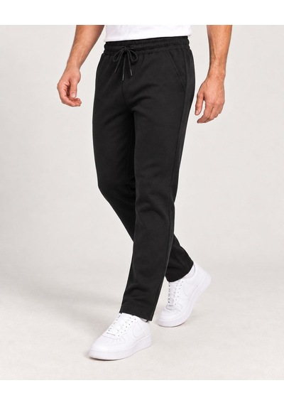Classics Men Erkek Düz Paça Slim Fit Premium Kumaş Eşofman Altı 7762 Siyah