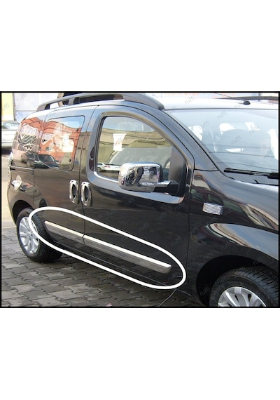 Fiat Fiorino Krom Yan Kapı Çıtası Paslanmaz Çelik 4 Parça N11.857