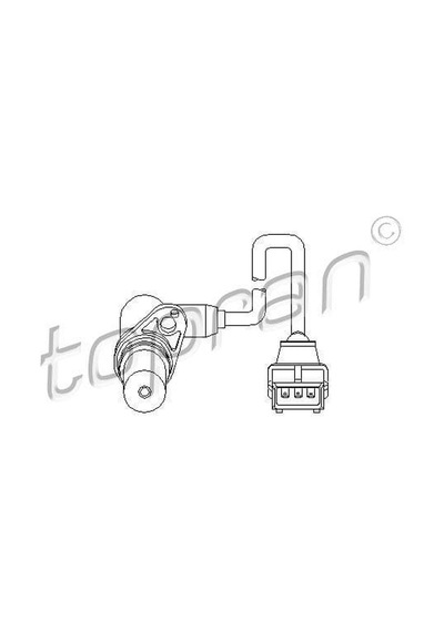 TOPRAN 205680001 Krank Devir Sensörü (Opel: Vectra A 2.0I 16V)