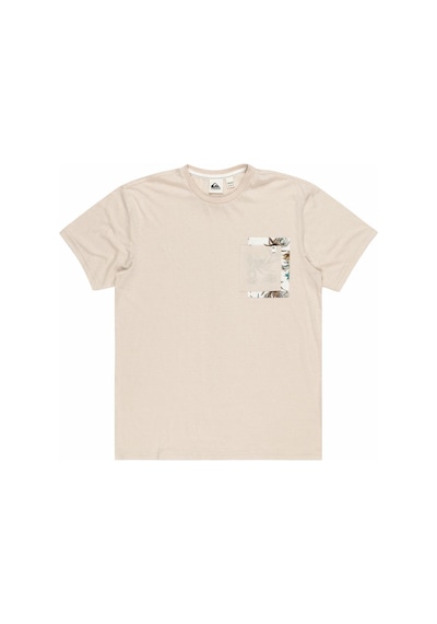 Quiksilver Behind Wave Erkek Tişört Eqykt04336-11492-krem