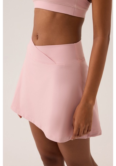 Los Ojos X Ece Pembe 2 Katmanlı Tenis Eteği Skort Pembe