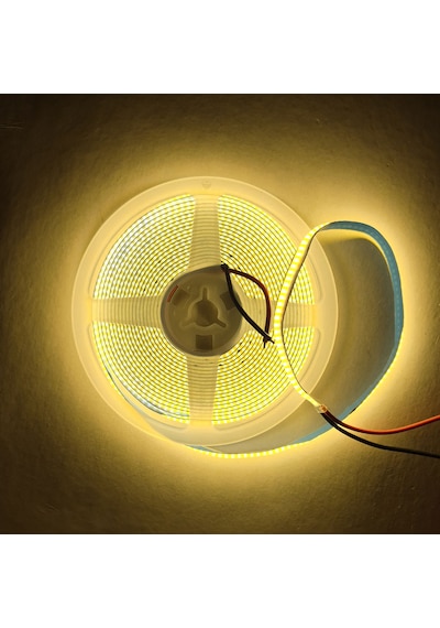 Şerit Led 320 Cob Led 12v 5 Metre Gün Işığı Trafosuz Günışığı