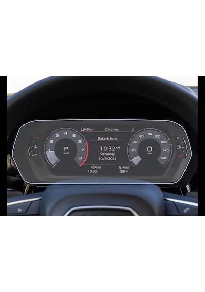 Audi A3 Dijital Panel Uyumlu Ekran Koruyucu 9h Nano Film