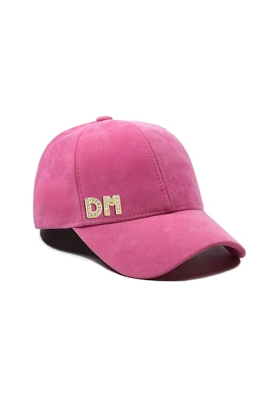 Twingold İsme Özel Süet Kep Şapka - Ab01013 - Pembe Pembe