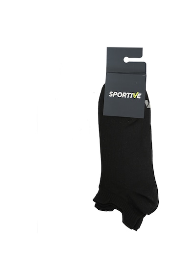 Sportive Spt Unisex Siyah İkili Günlük Stil Çorap 25yuc004-syh
