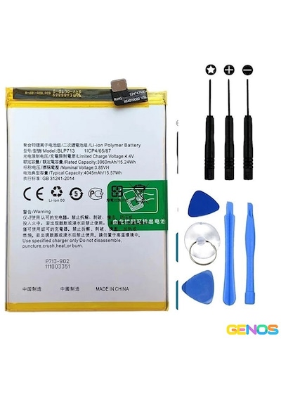Blp713 4045 Mah For Realme X Lite / Realme 3 Pro Uyumlu Batarya Sk521423
