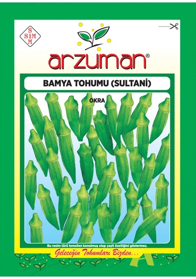 Arzuman Sultani Bamya Tohumu 10 G 150 Adet