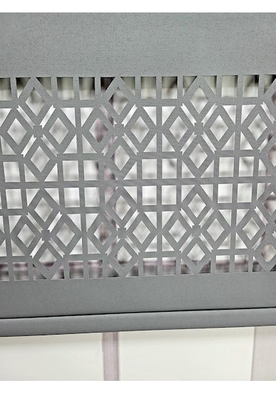 Stor Perde Desenli Lazer Kesim Kalın Kumaşlı Ml104