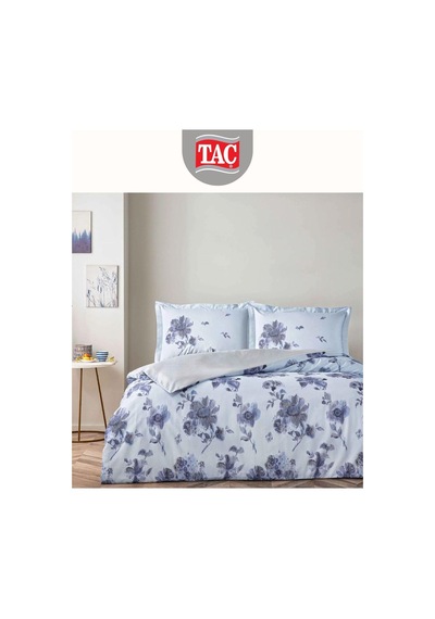 Taç Tac-saten-cift Hennie Lacivert Pamuk Saten Çift Kişilik Nevresim Takımı,200 X 220 Lacivert Hennie Diğer