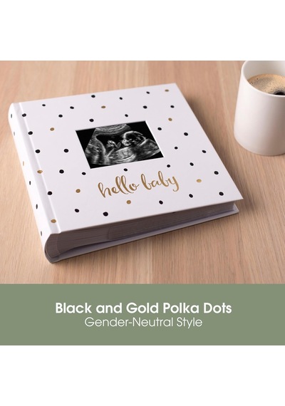Lexroo Hello Baby Fotoğraf Albümü, Yeni Ve Bekleyen Ebeveynler İçin Bebek Kitabı Hatırası