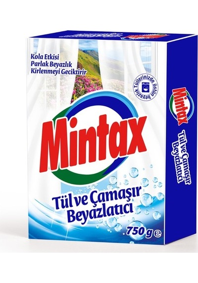 Mintax Tül ve Çamaşır Beyazlatıcı 750 G