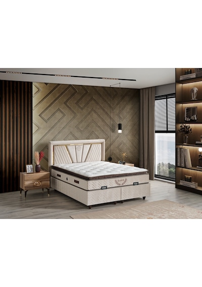 150 X 200 Bakü Baza Yatak Başlık Seti 150 x 200