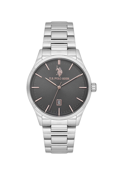 U.s. Polo Assn. Uspa1072b-04 Erkek Kol Saati Metalik Gri