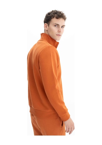 AR-MA Arma Erkek Büyük Beden Yarım Fermuar Dik Yaka Sweatshirt 001