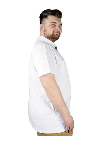 Mode Xl Erkek T Shirt Polo Legendary Team 22314 Beyaz 001