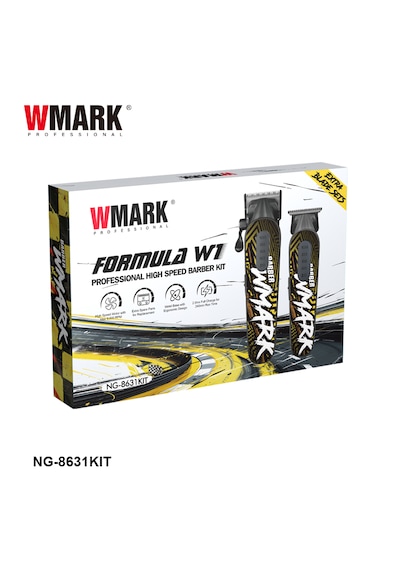 Wmark Ng-8631kıt Yüksek Hızlı Motor Saç Kesme Detay Düzeltici Kiti Kuaför Salonu İçin 2 Saat