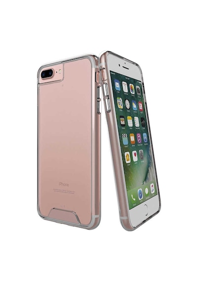Apple Uyumlu iPhone 8 Plus Kilif Seffaf Sararmaz Gard Silikon 391287731