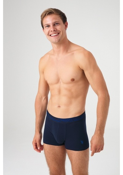 U.S. Polo Assn. Erkek Saks - Lacivert 2 Li Boxer 80360 Lacivert