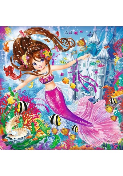 Ravensburger 3x49 Parça Puzzle Walt Disney Mermaid 080632