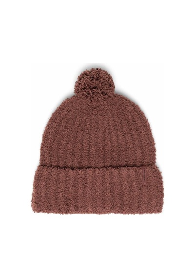 Herschel Supply Co. Boucle Pom Solid Ponponlu Yumuşak Örgü Bere-24481 Bitter Çikolata