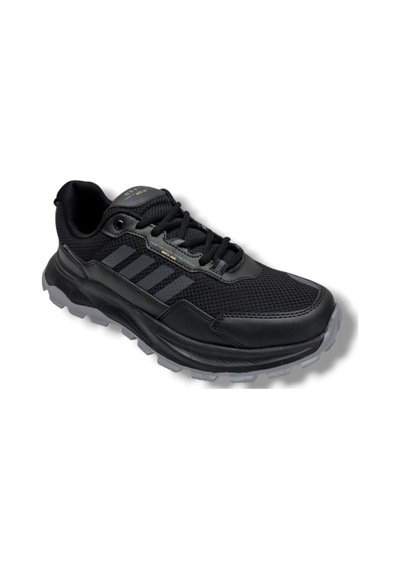 Best Of 2045-26 Anorak Deri Anatomik Erkek Sneaker Siyah Füme