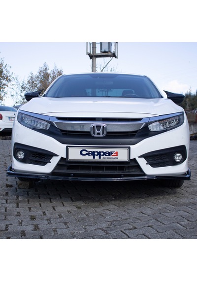 Honda Civic 2016- Yılı Ve Sonrası Uyumlu Ön Tampon Lip