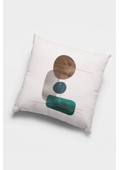 Zümrüt Modern Çift Taraflı 4'lü Set Kırlent Kılıfı 4kr027n11 Zümrüt Yeşili