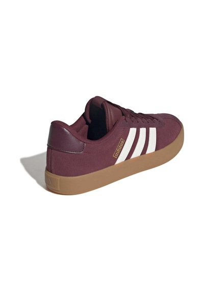 Adidas Vl Court 3.0 Suede Id6275 Unisex Spor Ayakkabı Bordo