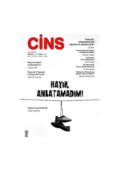 Cins Dergi 132.sayı Eylül 2026
