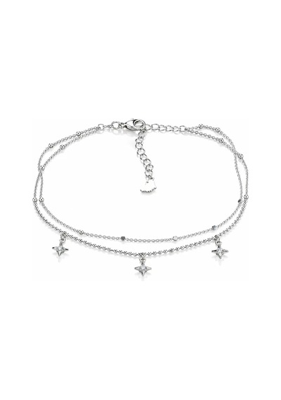 Nur Silver Kuzey Yıldızı Vıp Halhal - Nur-ank004 Çok Renkli