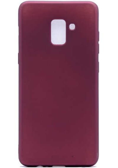 Samsung Galaxy Uyumlu A8 Plus 2018 Kılıf Soft Mat Premier Case