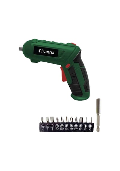 Piranha PSD2227 Şarjlı Vidalama 11 Parça