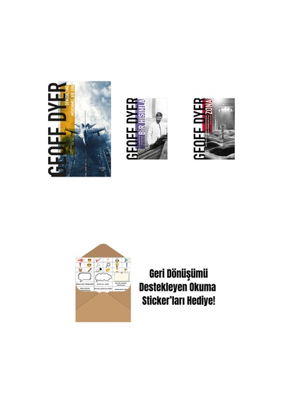 Denizde Yine Mükemmel Bir Gün + Bir Hışımla + Zona + Okuma Sticker'ları