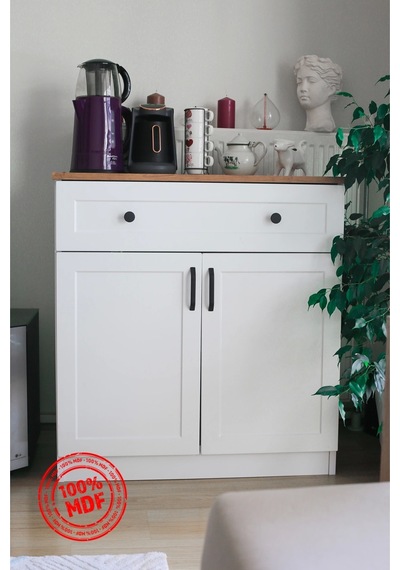 Modern Kahve Köşesi Ahşap - Beyaz Çok Renkli Modern Kahve Köşesi Ahşap - Beyaz Çok Renkli