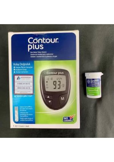 Contour Plus Ölçüm Cihazı ve 50 Adet Stribi