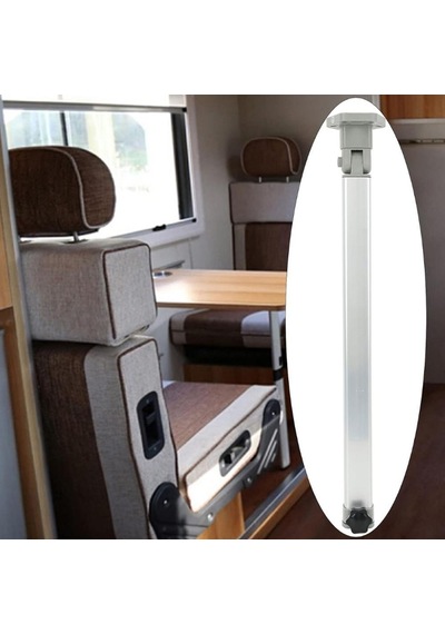 Shuıvan Katlanır Masa Ayağı Üstten Kırma - Uzatmalı 55-76cm - Nikel-1120